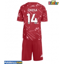 Liverpool Federico Chiesa #14 Heimtrikotsatz Kinder 2026-27 Kurzarm (+ Kurze Hosen)